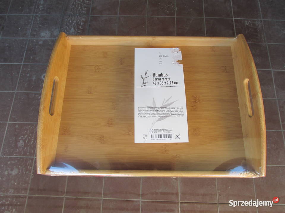 Nowa Taca bambusowa 48 x 35 x 7 Kraków