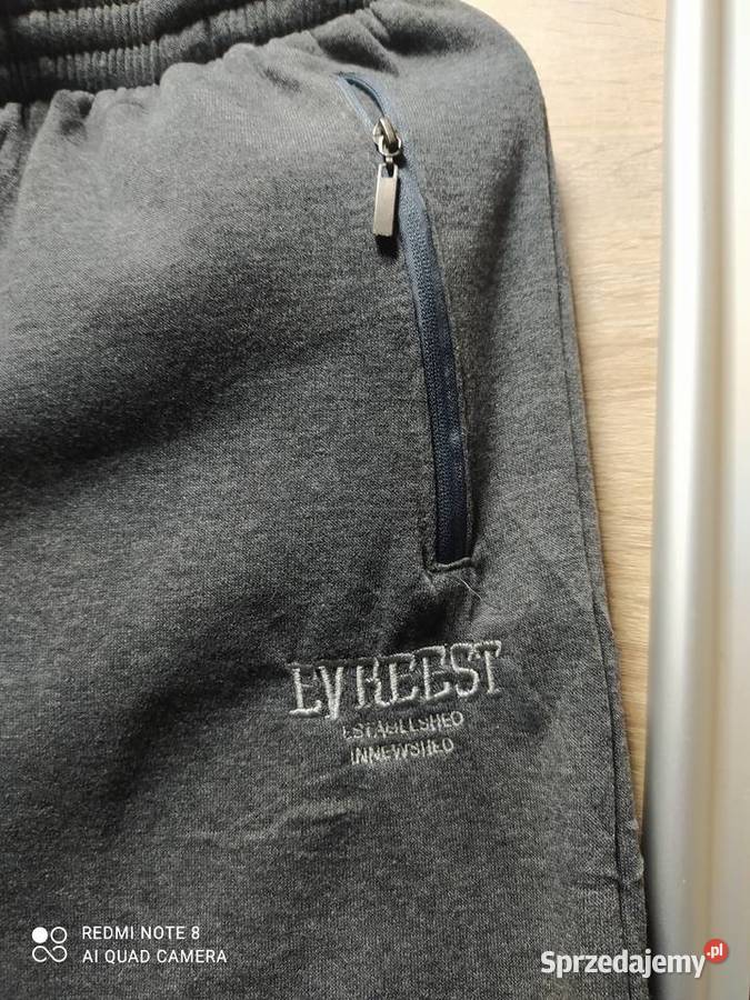 Spodnie męskie ocieplane dresowe Studzieniec