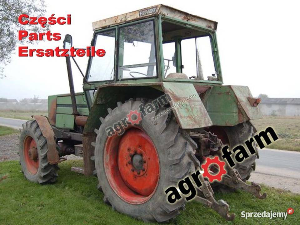 Fendt 611 części silnik skrzynia biegów most Części i osprzęt rolniczy Byków