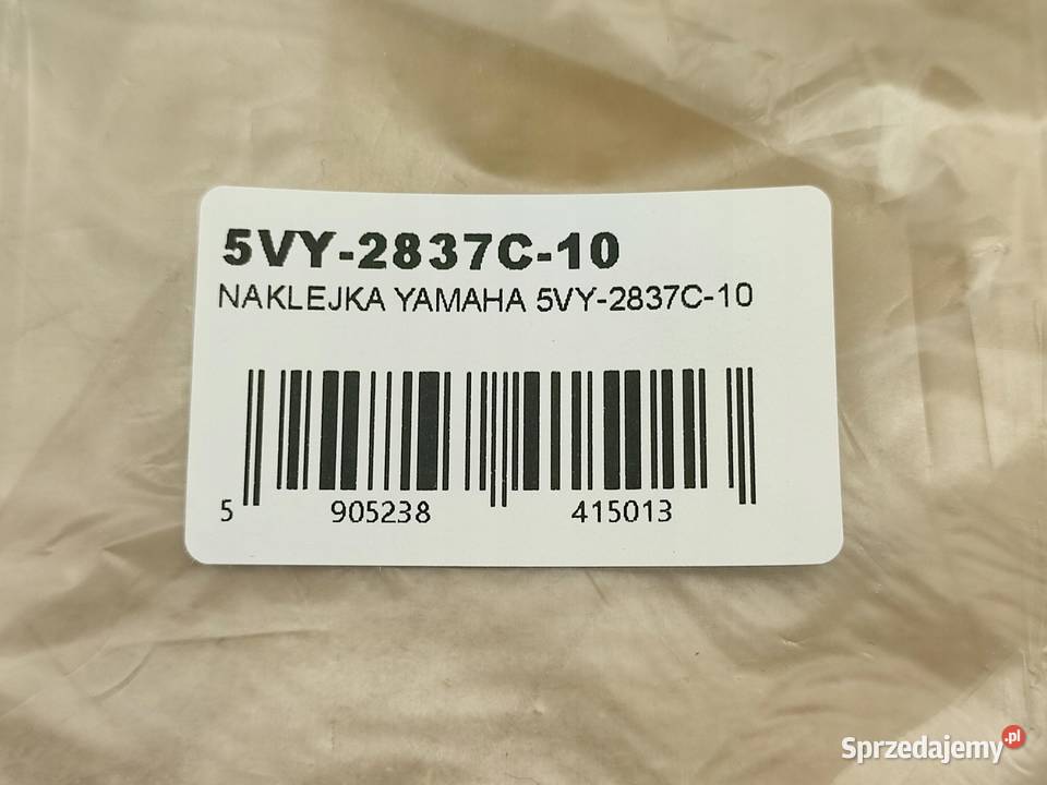 NAKLEJKA R1 NA PRAWY BOCZEK YAMAHA YZFR1 lubelskie