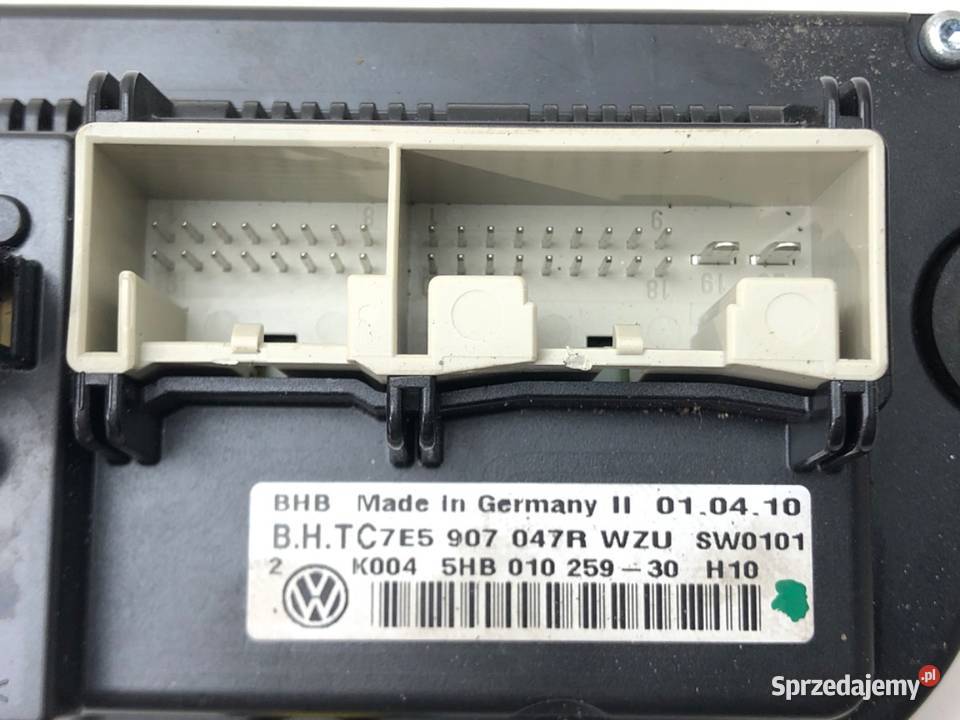 PANEL STEROWANIA NAWIEWU VW TRANSPORTER T5
