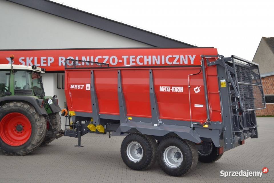 Rozrzutnik obornika 8 T N267 METALFACH Olesno