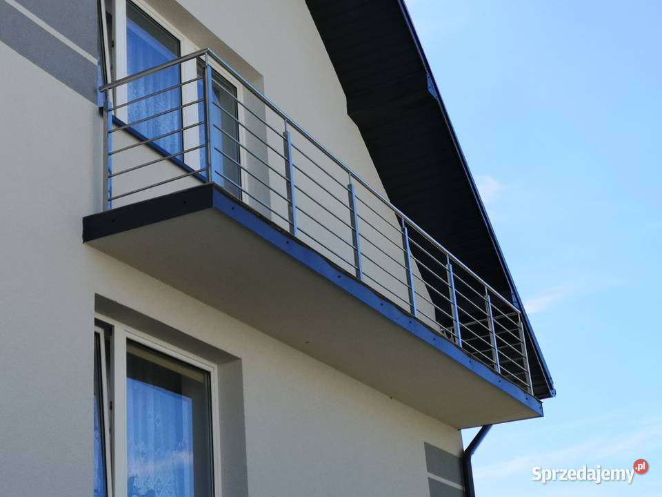 balustrady nierdzewne balkonowe schodowe Borki sprzedam
