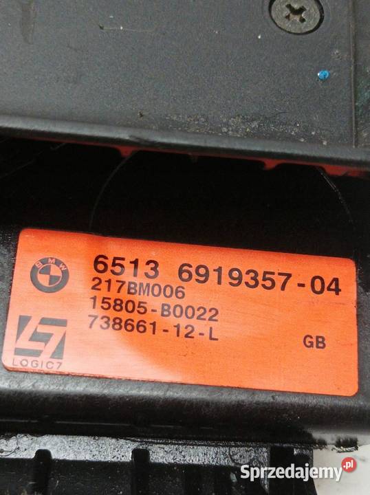 GŁOŚNIK TOP HIFI L7 LOGIC 7 E63 6919357 Bmw