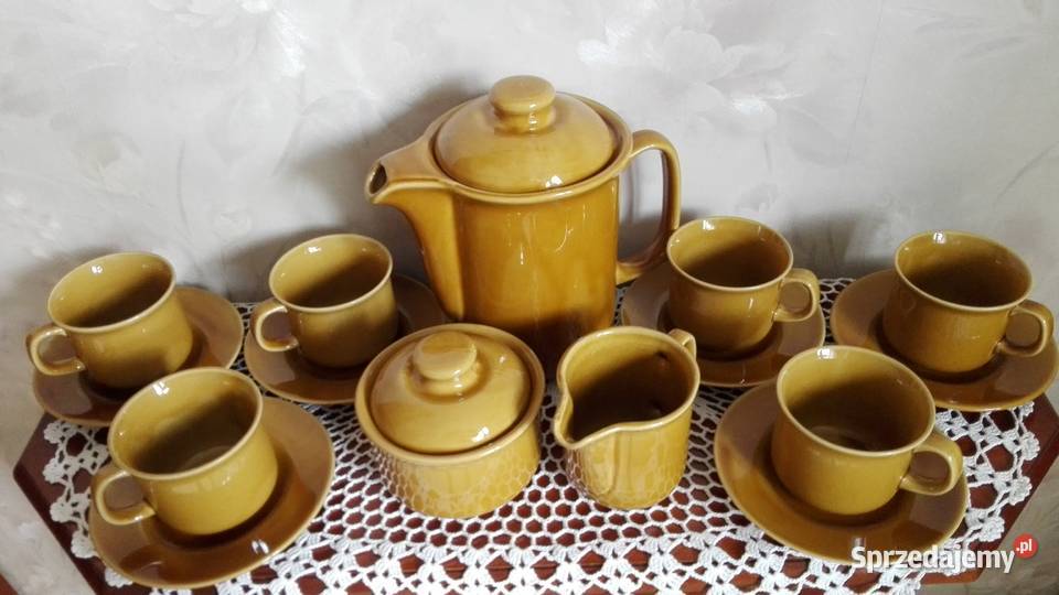 Serwis kawowy 6os Bartek Nowy porcelit Tułowice Białystok