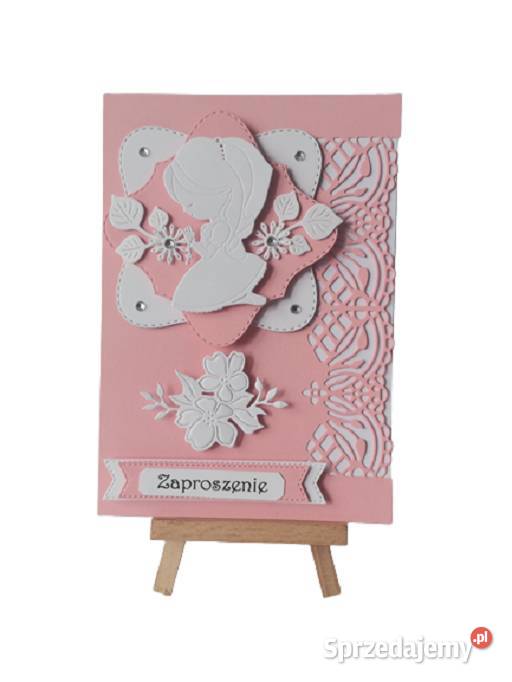 ZAPROSZENIA KOMUNIA DZIEWCZYNKA KL W RAMKACH B6 Poznań sprzedam