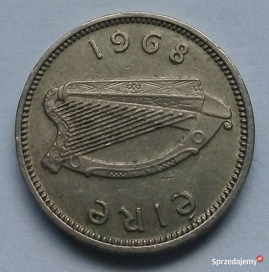 IRLANDIA3 PENCE1968 r Kolekcje mazowieckie Legionowo