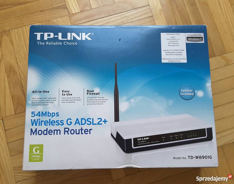 Router TpLink TDW8901G Internet i komunikacja mazowieckie Warszawa sprzedam