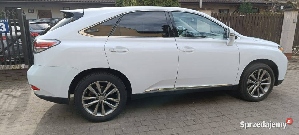 Lexus RX 450h Executive 299 4x4hybryda biały Warszawa
