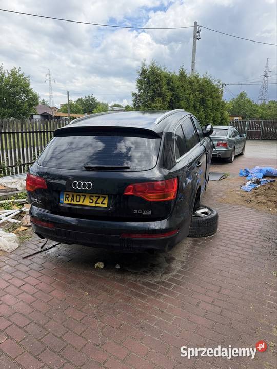 Audi Q7 2008 S Line Anglik części bug 233 Mielec sprzedam