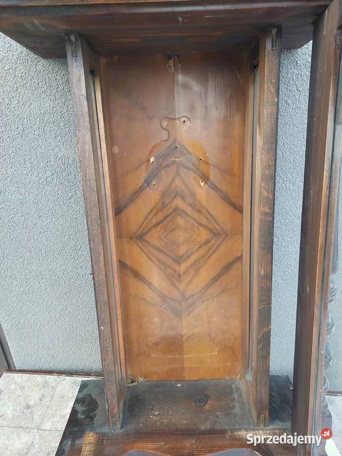 S116 Skrzynia obudowa starego zegara szafka