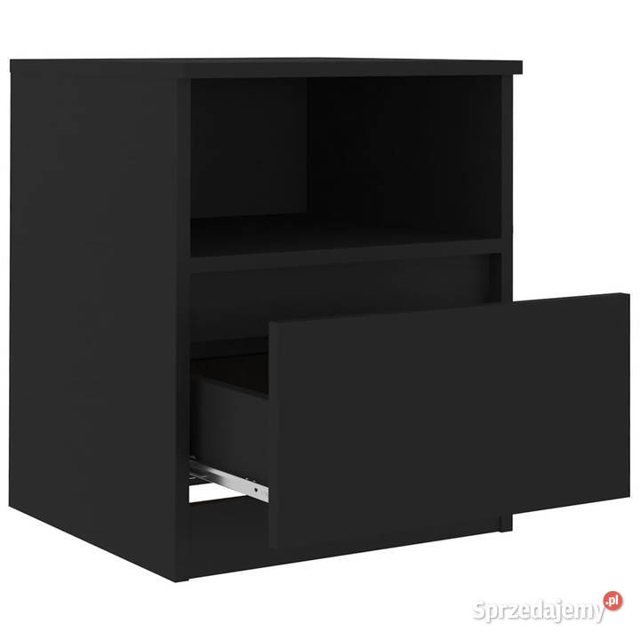 Szafka nocna czarna 40x40x50 materiał mazowieckie Warszawa
