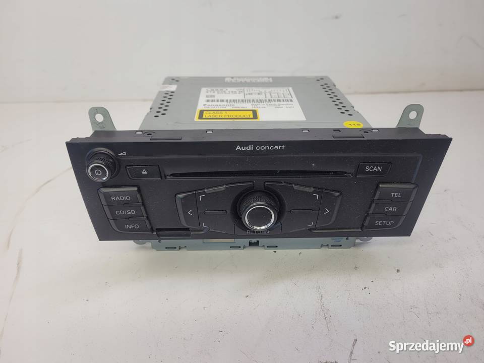 RADIO ZMIENIARKA CD AUDI A4 B8 A5 Q5 8T2035186B Motoryzacja Przystajń