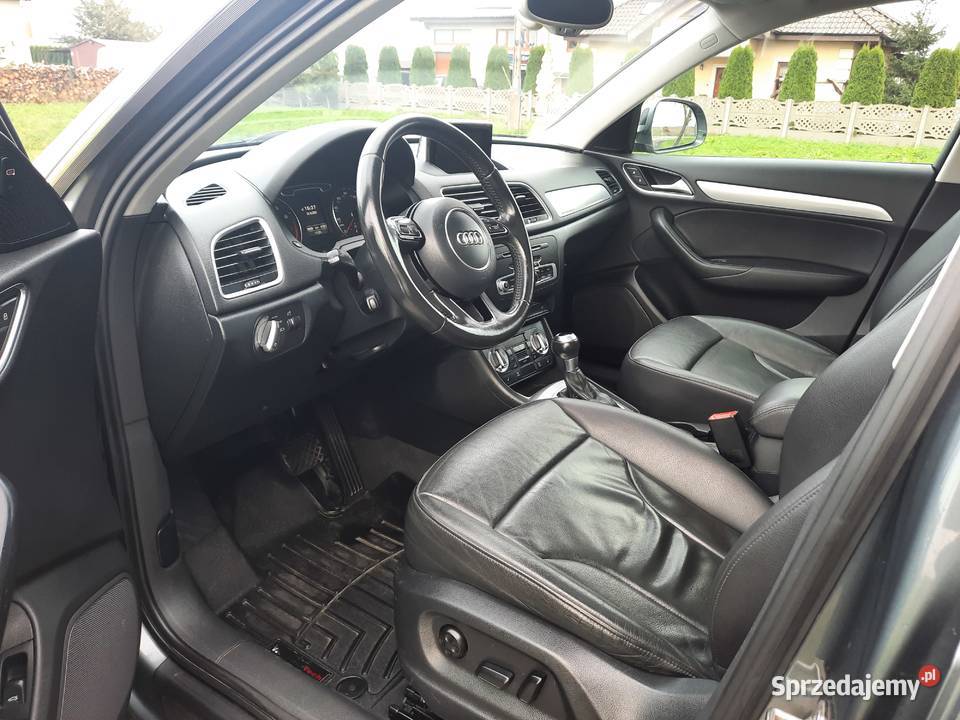 Audi Q3 quattro 20 tfsi Bogata navi led skóry wielkopolskie Gostyń