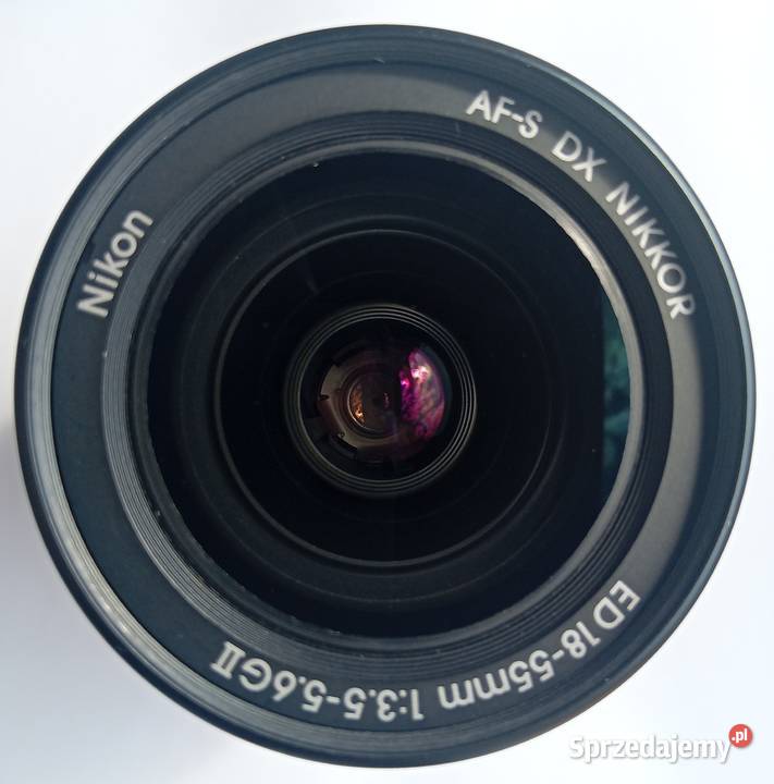 Nikon Nikkor AFS DX 1855 mm f3556GII ED Mińsk Mazowiecki sprzedam