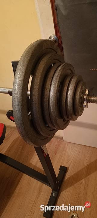 Siłownia domowa ławka wyciąg modlitewnik 110