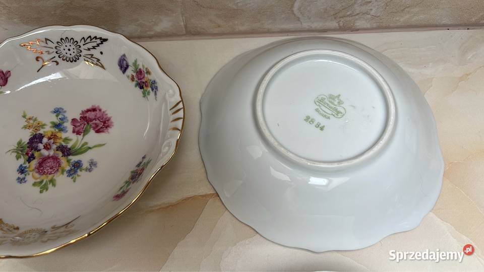 2 porcelanowe miseczki Ręcznie malowane Gdańsk