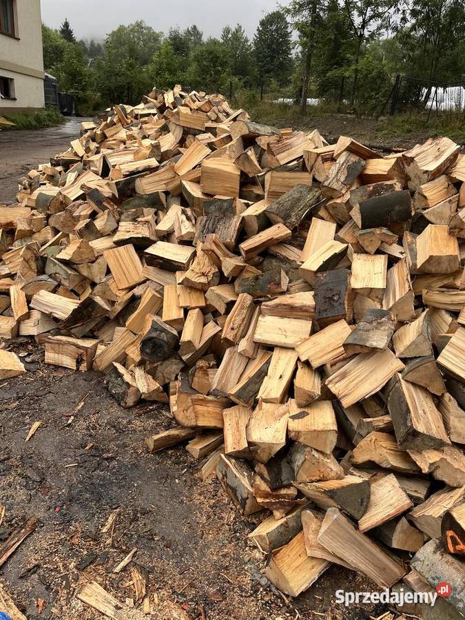 Drewno drzewo twarde kominkowe buk transport Rabka-Zdrój