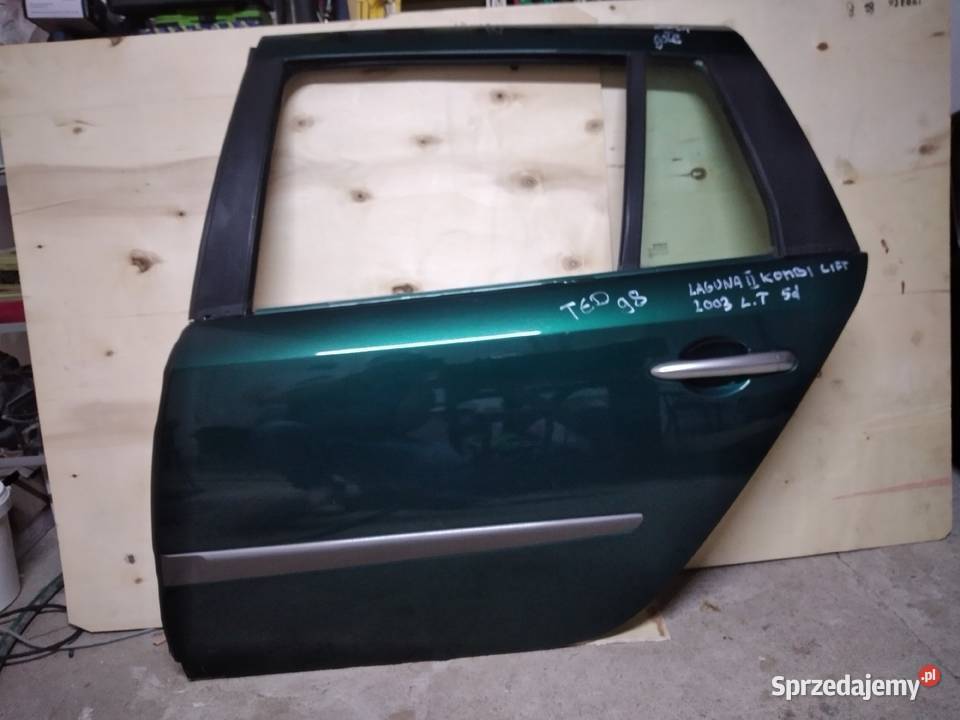 DRZWI RENAULT LAGUNA II TYLNE LEWE KOMBI METALIK Karoseria