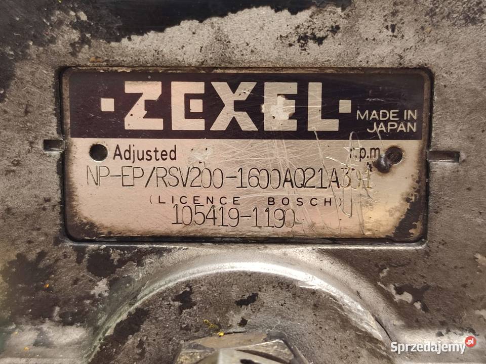 Pompa wtryskowa rzędowa mechaniczna ZEXEL 101431 Części maszyn i innych pojazdów Wilkowo
