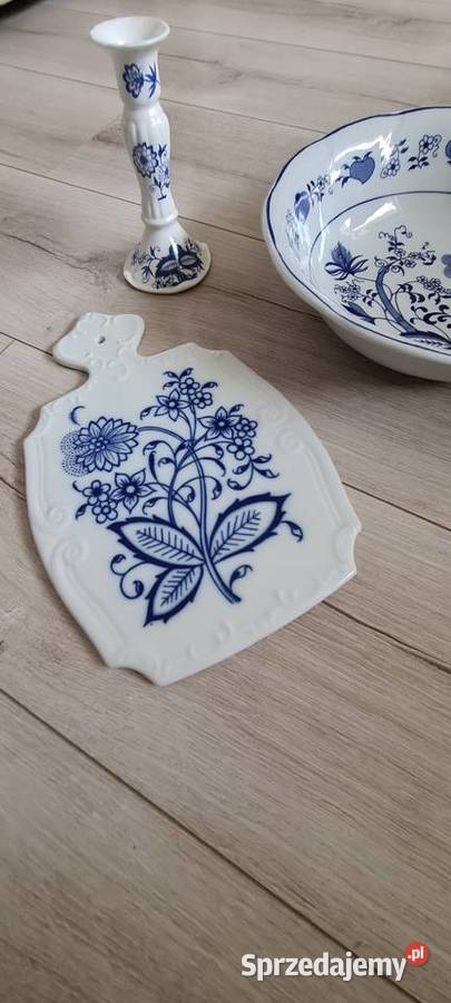 Porcelanowa deseczka wzór cebulowy Gorlice sprzedam