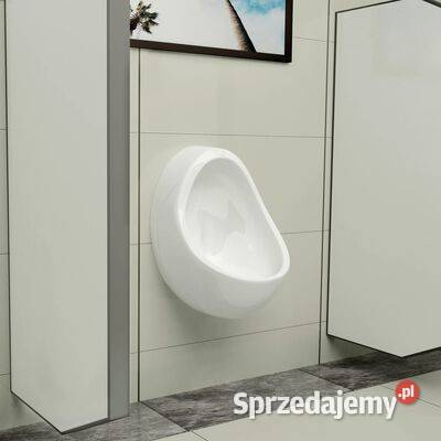 Pisuar wiszący z zaworem spłukującym ceramiczny Pisuary Warszawa
