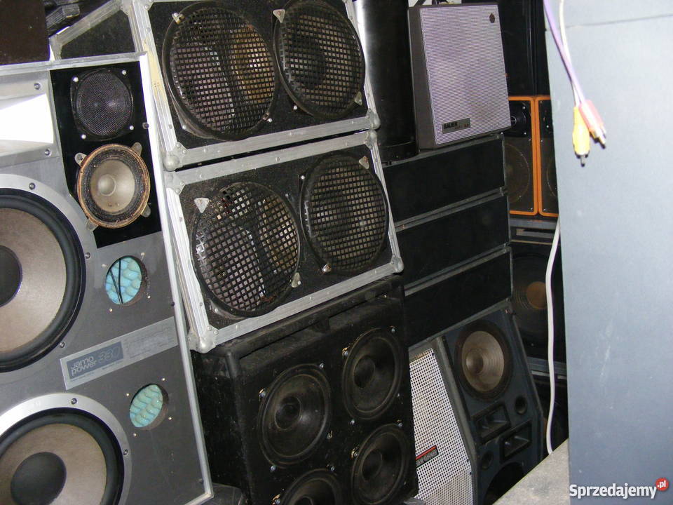 SPRZEDAM KOLUMNY ESTRADOWE DOMOWE MIKSERY WZMAKI Wzmacniacze i pokrewne