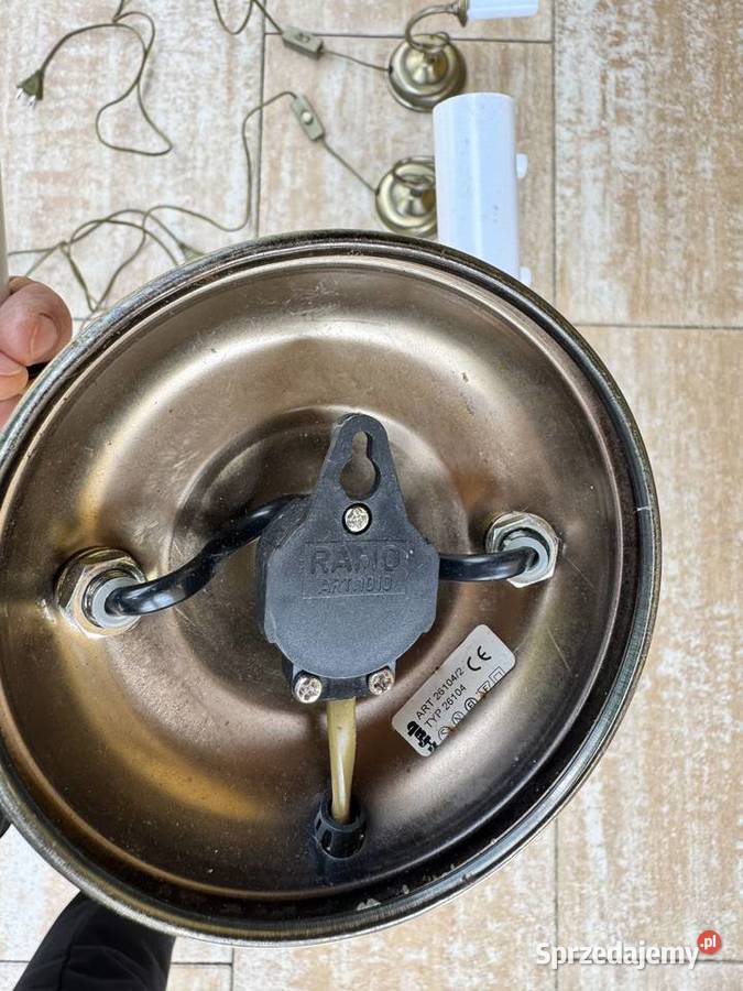 Kinkiet ścienny oświetlenie boczne lampa gięta mazowieckie
