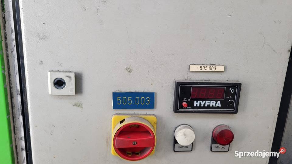 Chiller agregat chłodniczy HYFRA 1117 kW Białogard