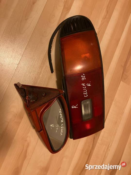 Toyota celica 5 części Lampy reflektory lusterko Lampy przednie