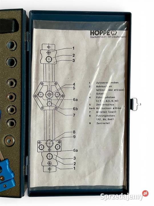 HOPPE UniversalBohrlehre profesjonalny szablon Bielany Wrocławskie