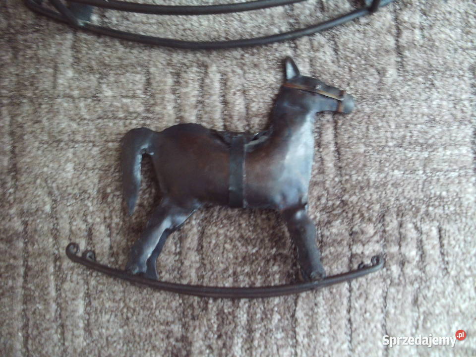 Zestaw Metalowych Koni na Biegunach wielkopolskie Kalisz