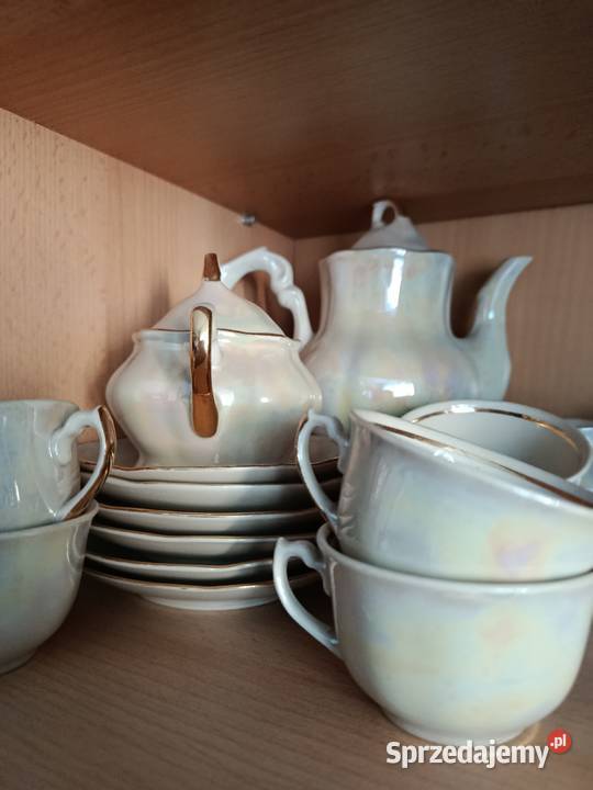 Zestaw porcelanowy Chodzież iryzowany Choszczno