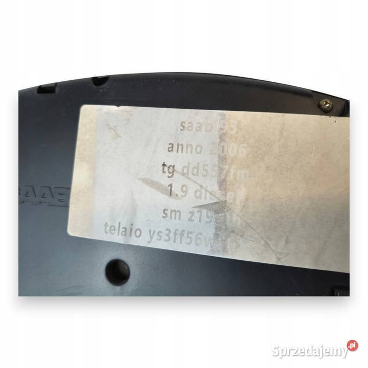 LICZNIK ZEGARY P12768231 Saab 93 II 19 TID sprzedam