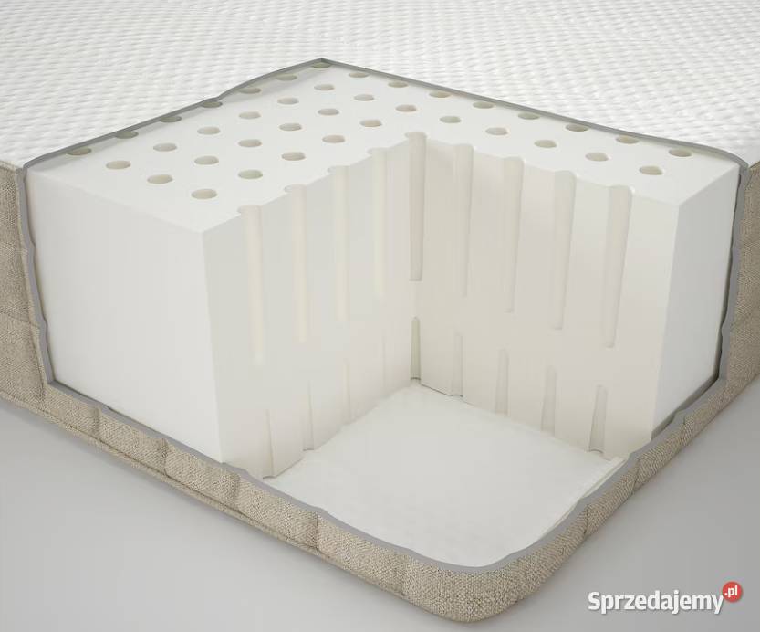 Materac Mausund Ikea Naturalny Lateks 140x200 Materace
