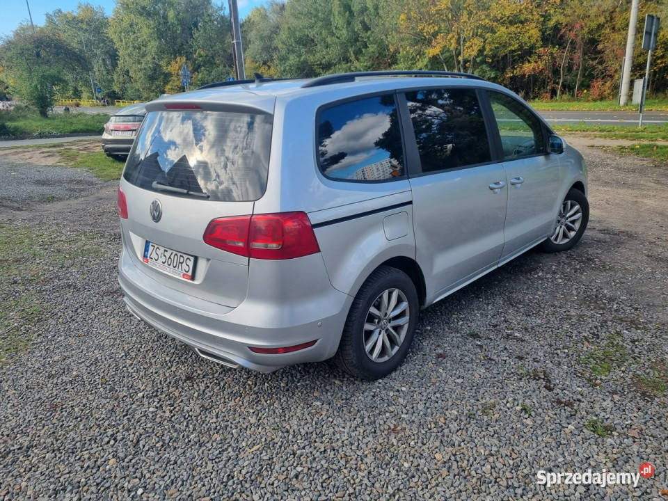 Volkswagen Sharan Alu Tempomat 20 170 DSG dużym elektryczne lusterka Szczecin