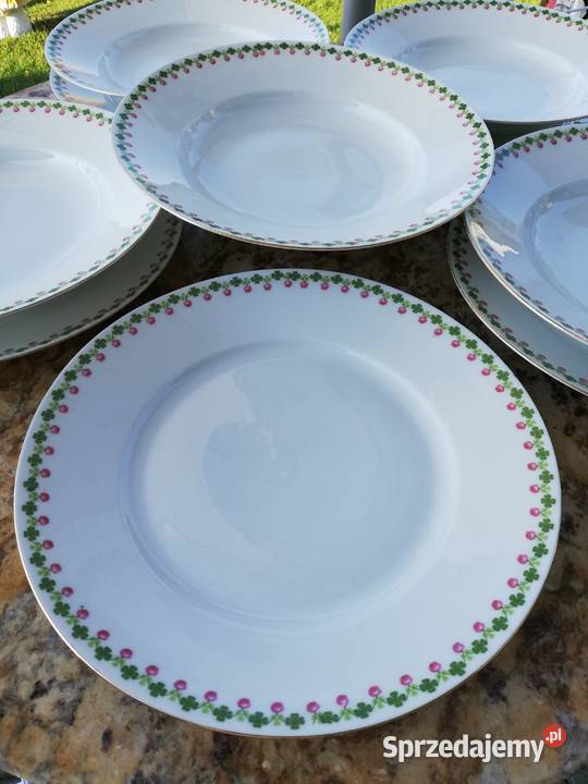 talerze obiadowe