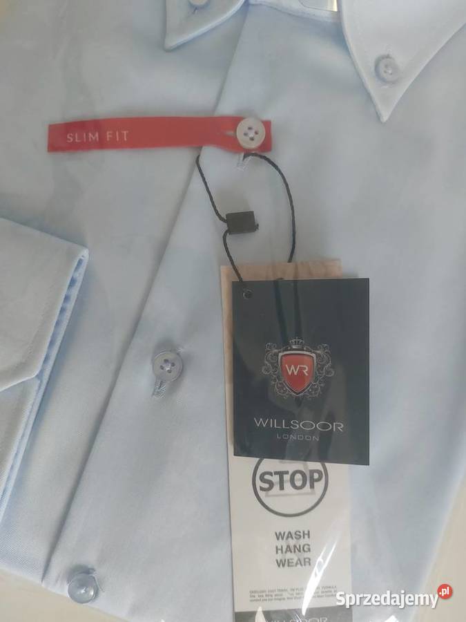 męska koszula slim fit Willsoor nowa L 4142 Odzież wyjściowa Poznań