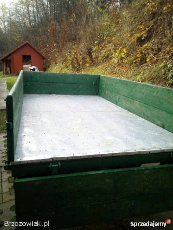 Przyczepa dwukołowa dwukołówka Lutcza