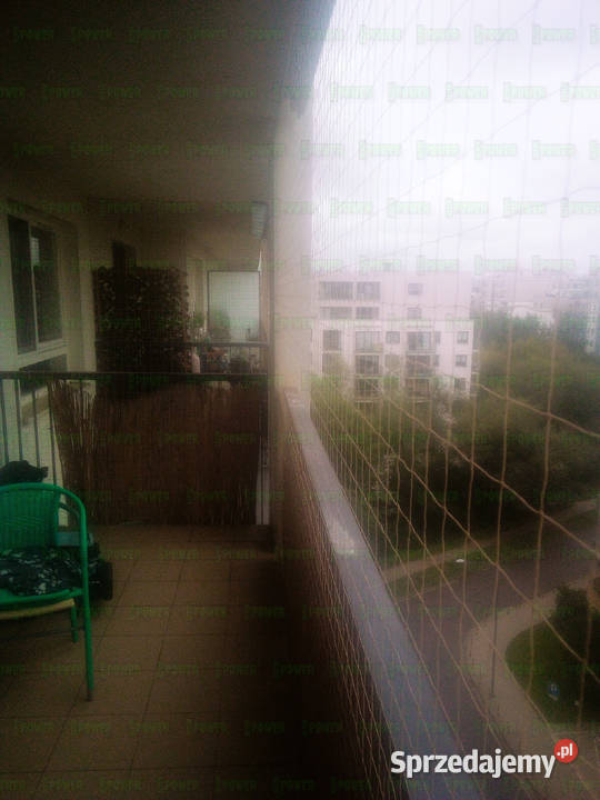Zakładanie siatek na balkon bez wiercenia Warszawa