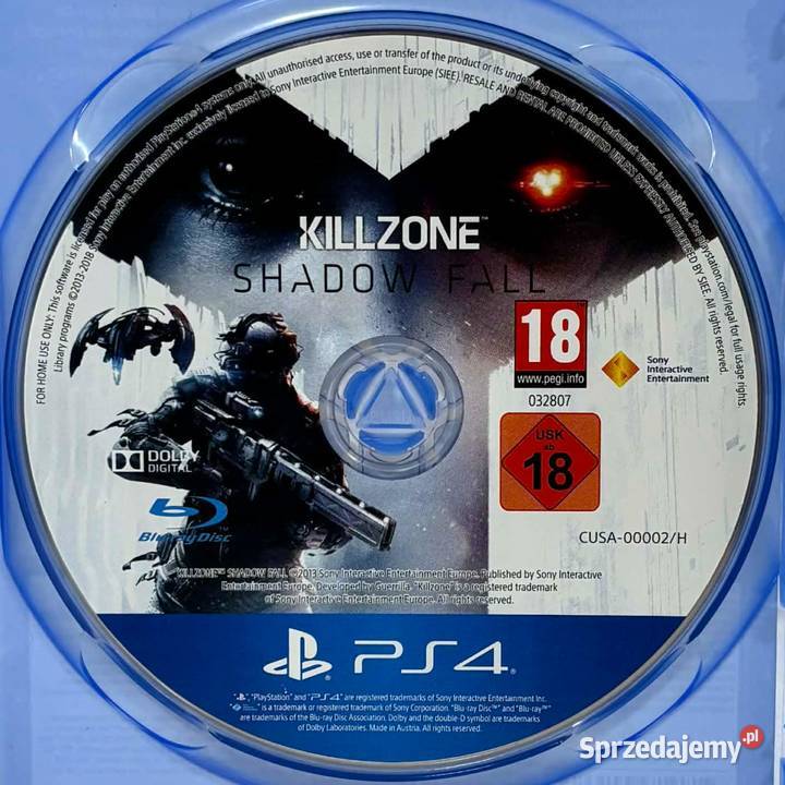 Gra 4 KillZone Shadow Fall Elbląg