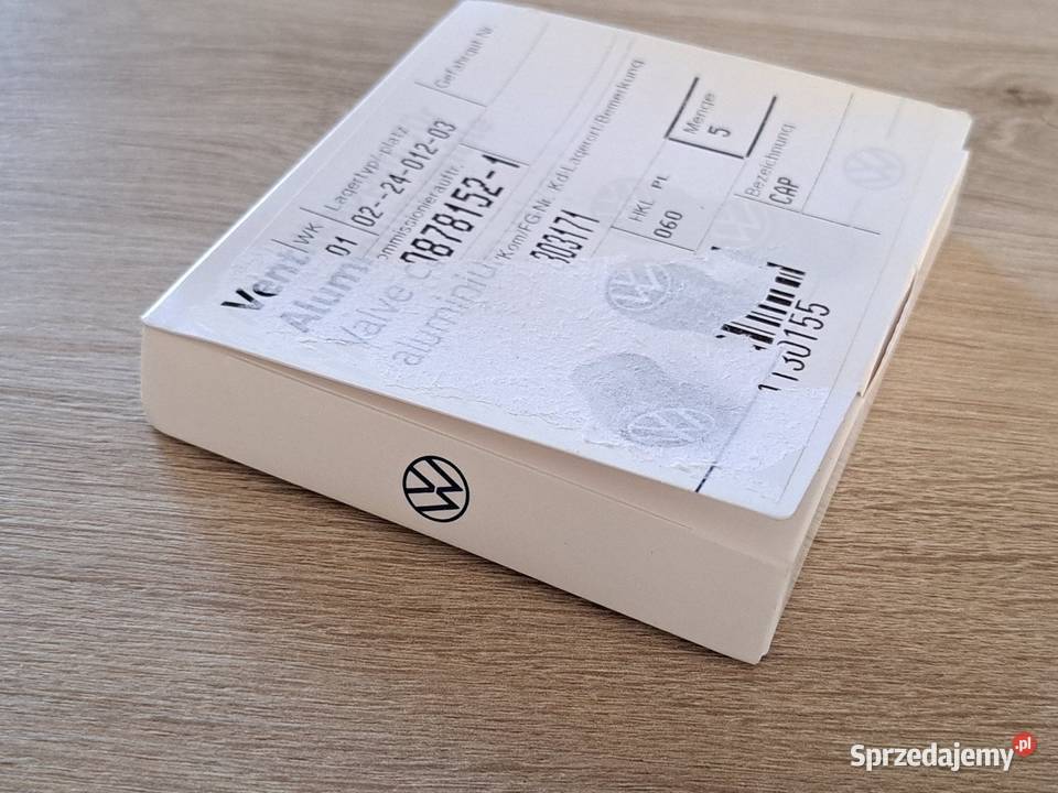 Oryginalne Kapturki na Wentyle OEM Volkswagen Radom