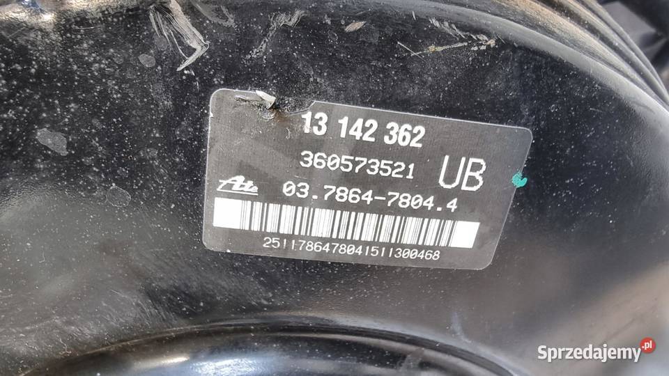 SERWO OPEL ZAFIRA B 19 CDTI 13142362 PEDAŁY