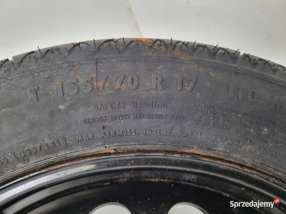 KOŁO DOJAZDOWE Mercedes W211 C219 15570 R17