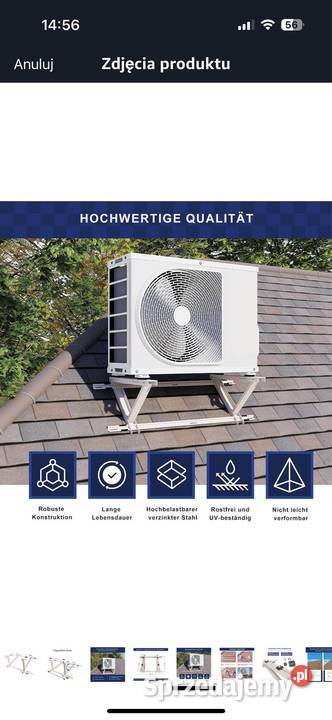 Uniwersalna konsola dachowa do klimatyzacji Gniezno