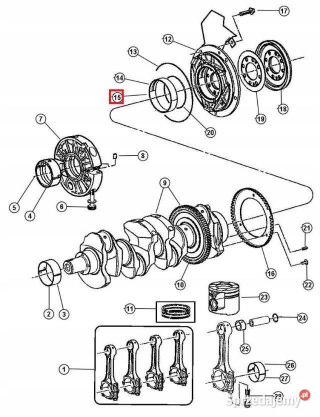 PANEWKA KORBOWODU JEEP LIBERTY 0508 WRANGLER 13 sprzedam