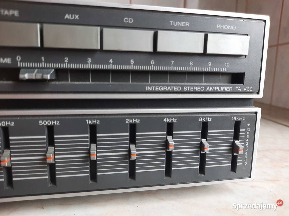 Wzmacniacz z korektorem Sony TAV30 Vintage 1984 śląskie Piasek sprzedam