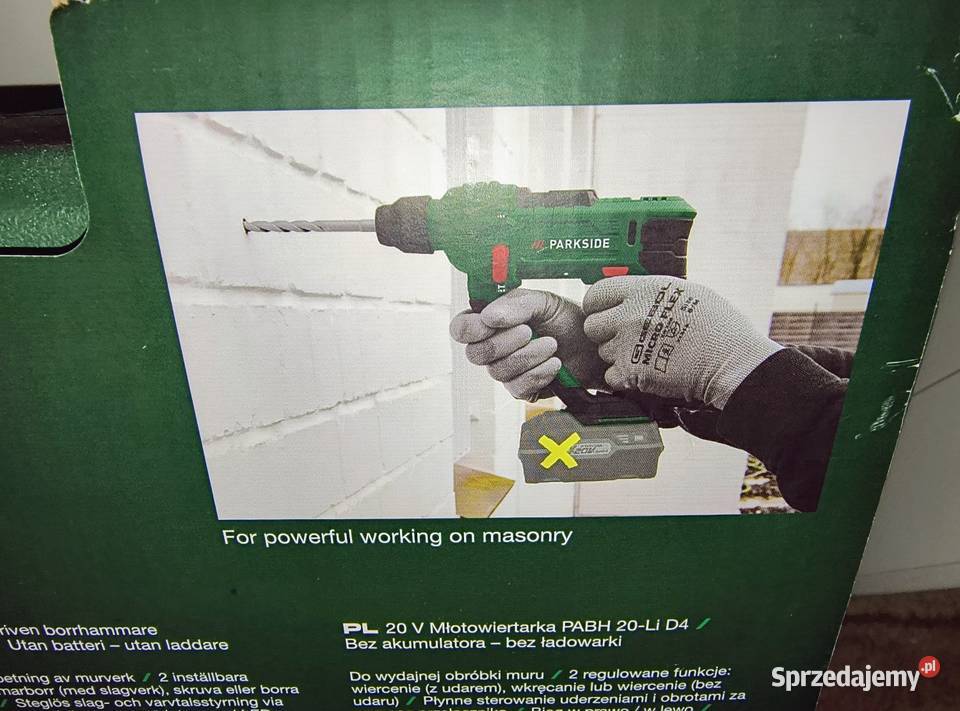 Parkside wiertarka udarowa Warszawa