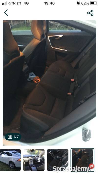 Volvo S60 20D 2014 SE NAV anglik S60 Białystok sprzedam