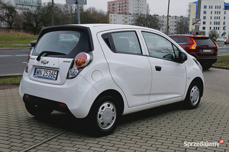 Chevrolet Spark salon Polska serwis ASO isofix Spark mazowieckie Warszawa